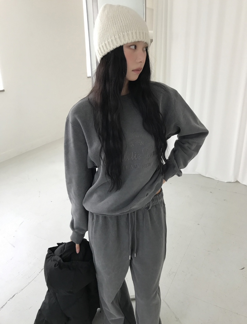 CEDARWOOD東大門㊣直郵女裝新品休閑熱賣職業推薦25秋冬衛衣CEDAR WOOD衛衣圖色3