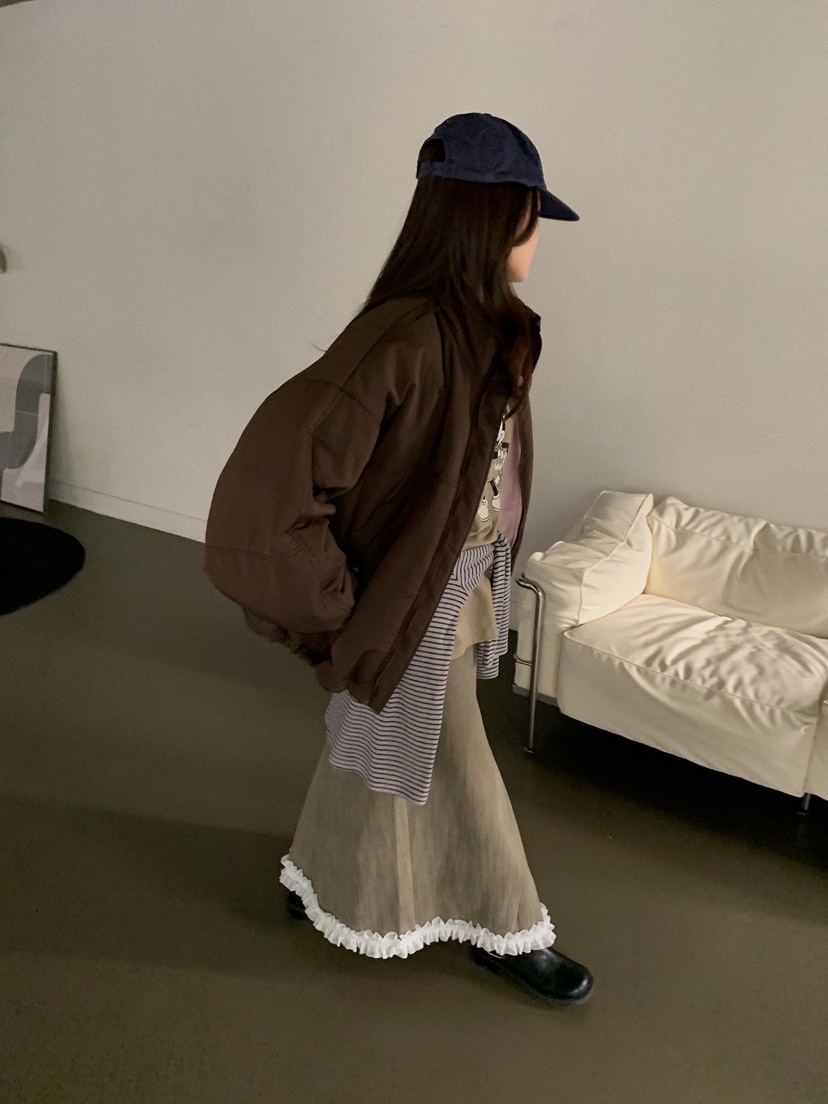 CAMEL-P韓國直郵㊣女裝新品熱賣長裙蕾絲Came_l 家長裙