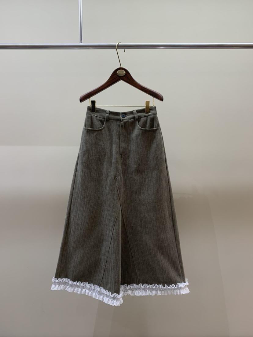 CAMEL-P韓國直郵㊣女裝新品熱賣長裙蕾絲Came_l 家長裙圖色2