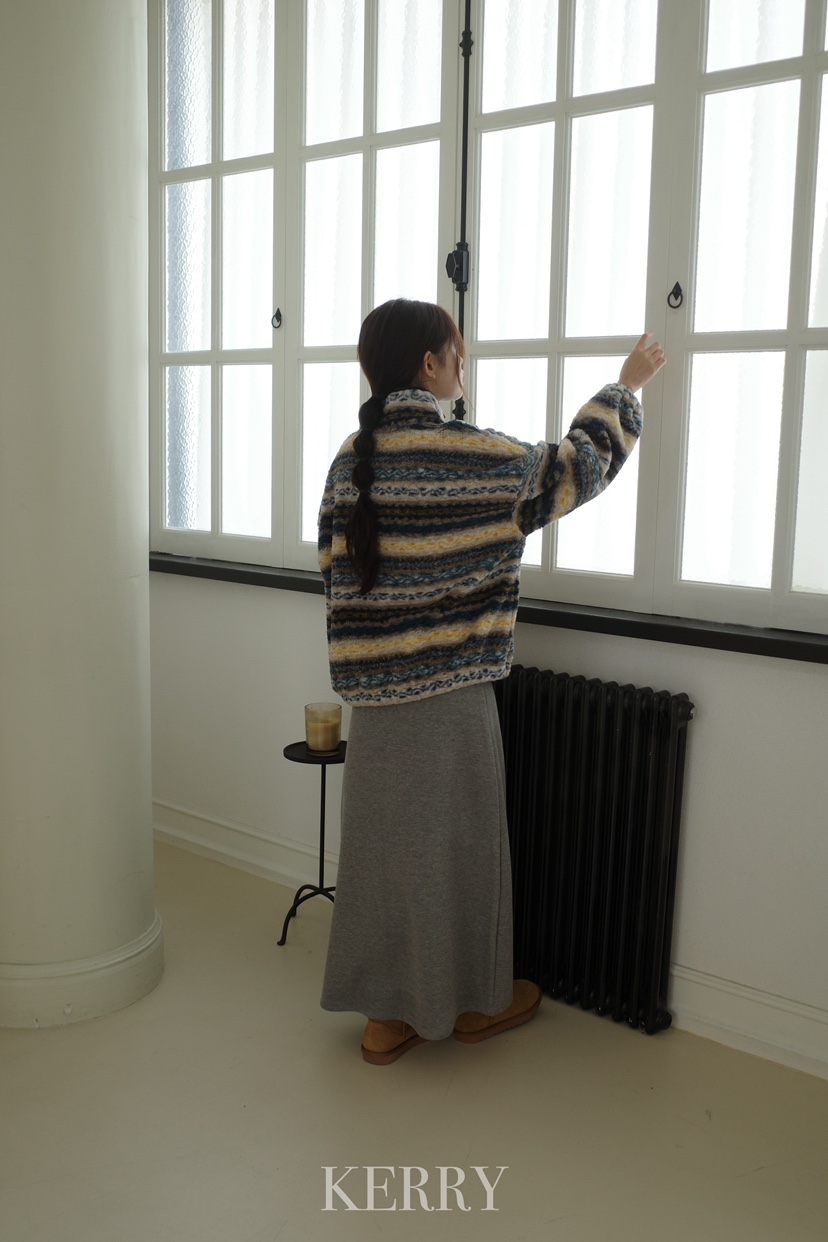 KERRY東大門㊣實拍女裝新品人氣時尚25秋冬職業夾克抓絨拉鏈KERRY夾克