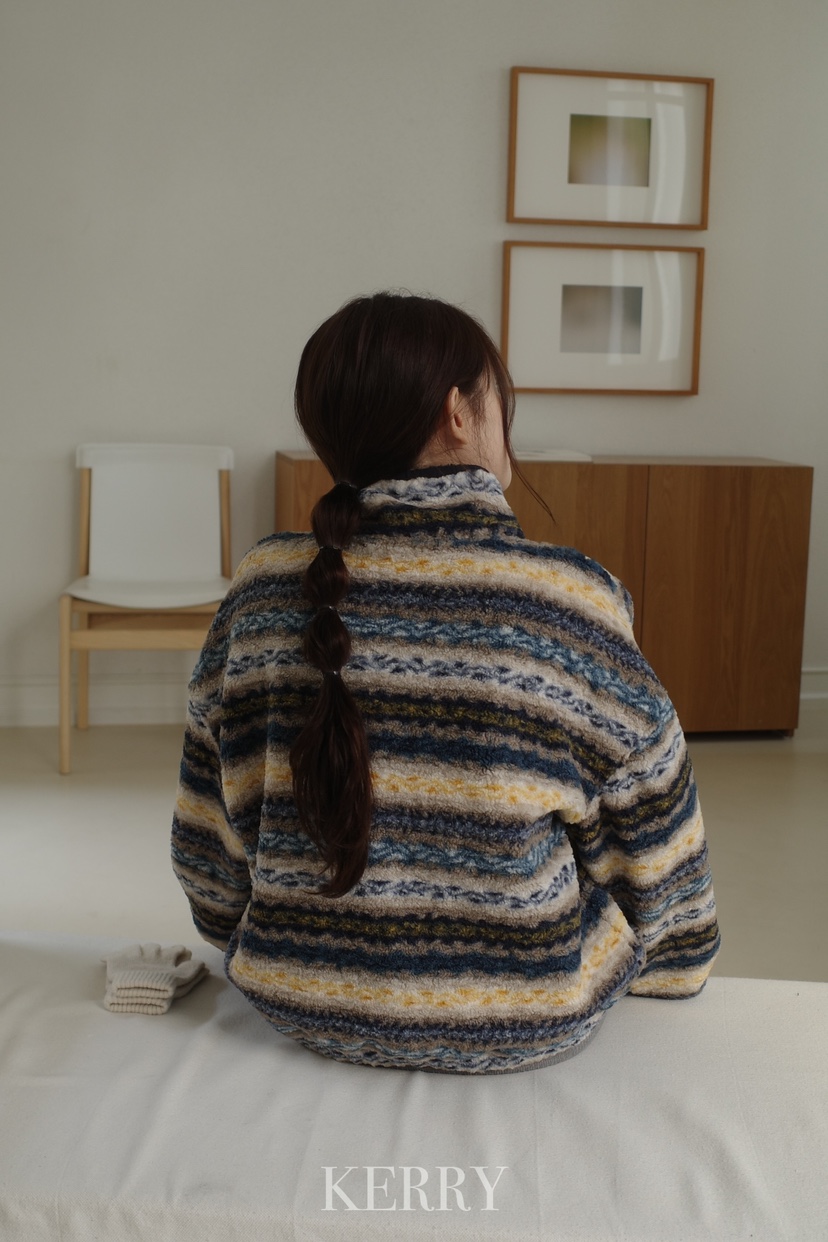 KERRY東大門㊣實拍女裝新品人氣時尚25秋冬職業夾克抓絨拉鏈KERRY夾克