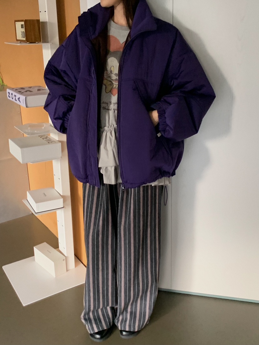 CAMEL-P韓國直郵㊣女裝新品休閑休閑褲條紋Came_l 家休閑褲