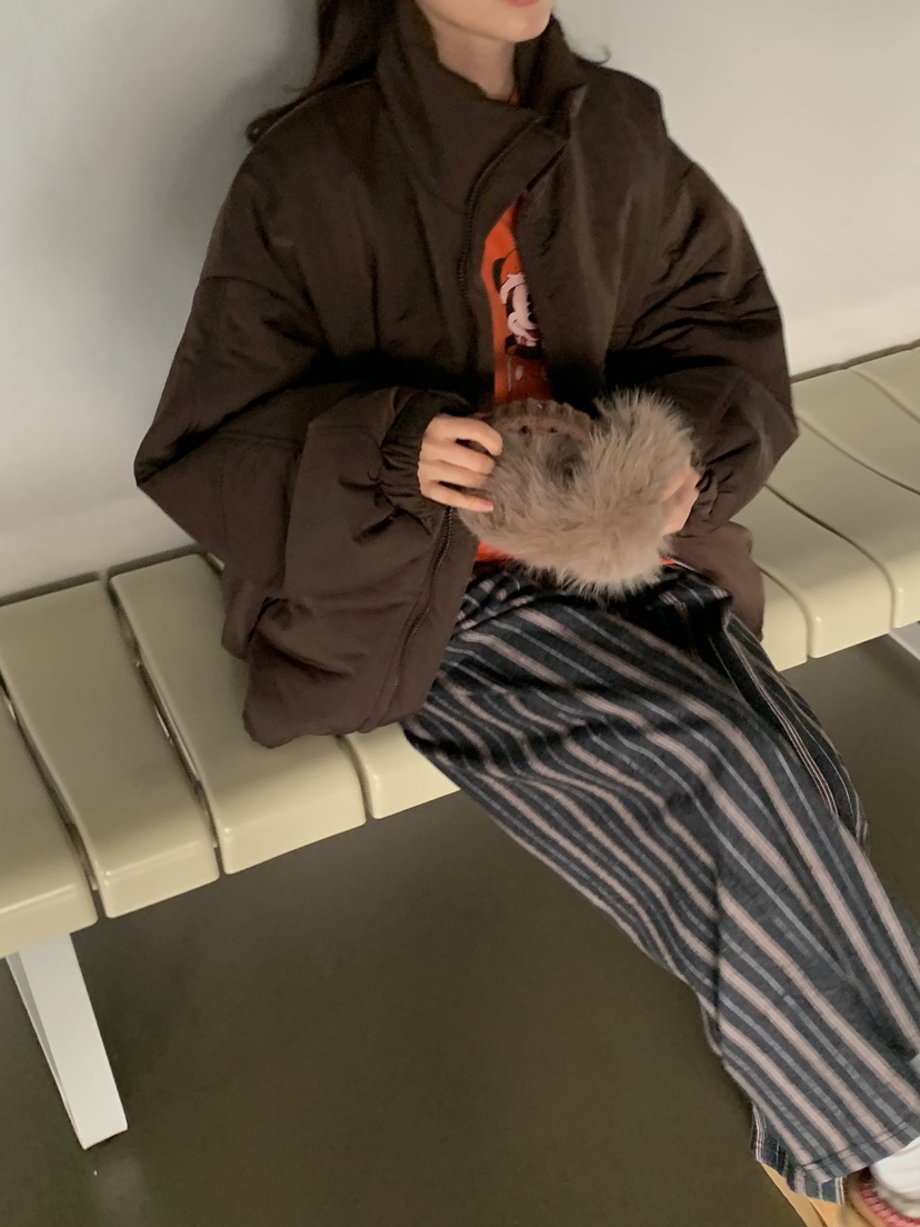 CAMEL-P韓國直郵㊣女裝新品休閑休閑褲條紋Came_l 家休閑褲