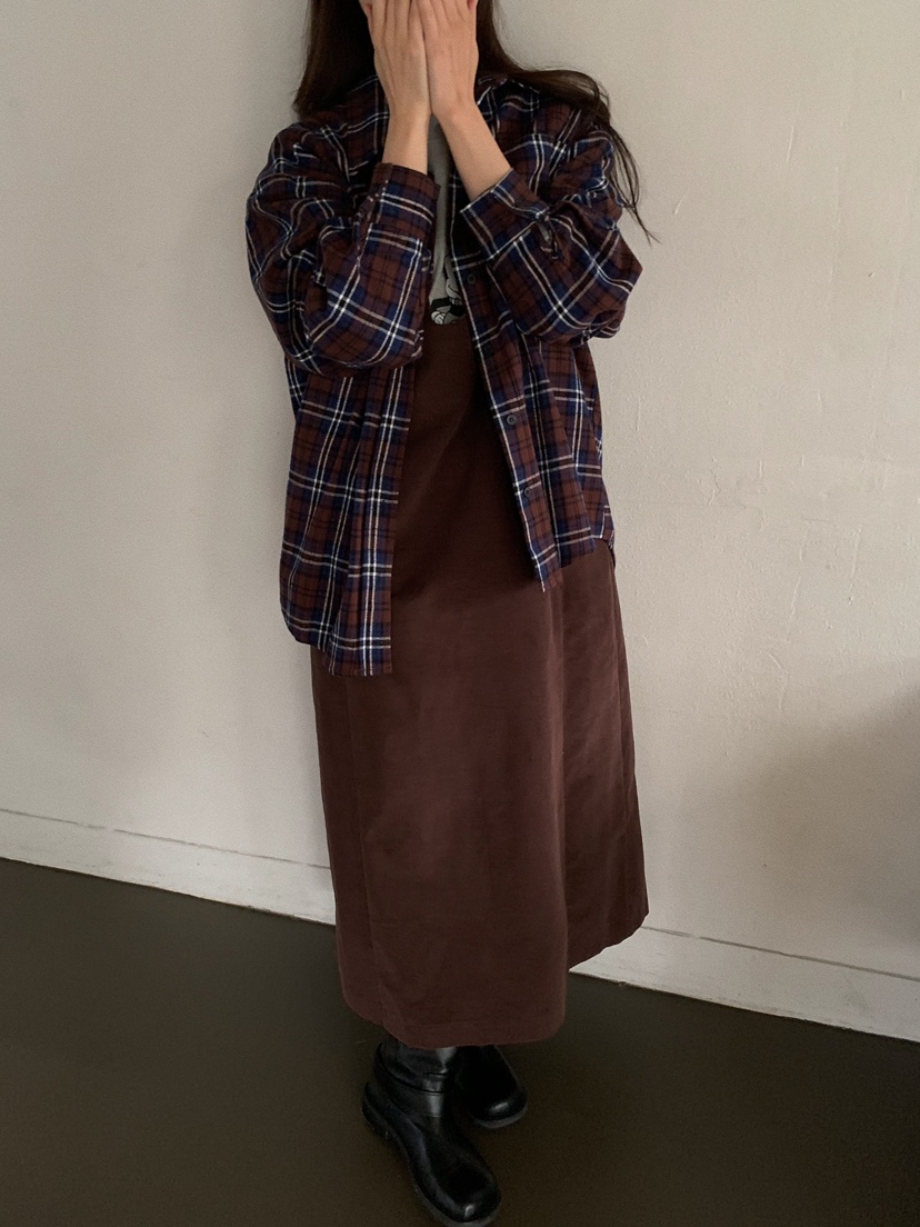 CAMEL-P韓國直郵㊣女士新品休閑襯衫蕾絲衫格子Came_l 家襯衫/蕾絲衫