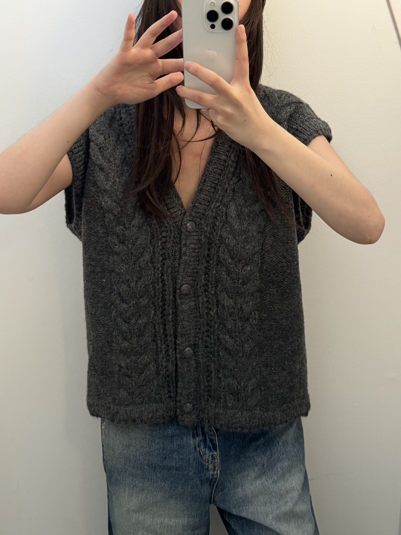 LE-PPL東大門㊣實拍女士新品休閑25秋冬熱賣時尚人氣職業馬甲LE-PPL馬甲圖色1