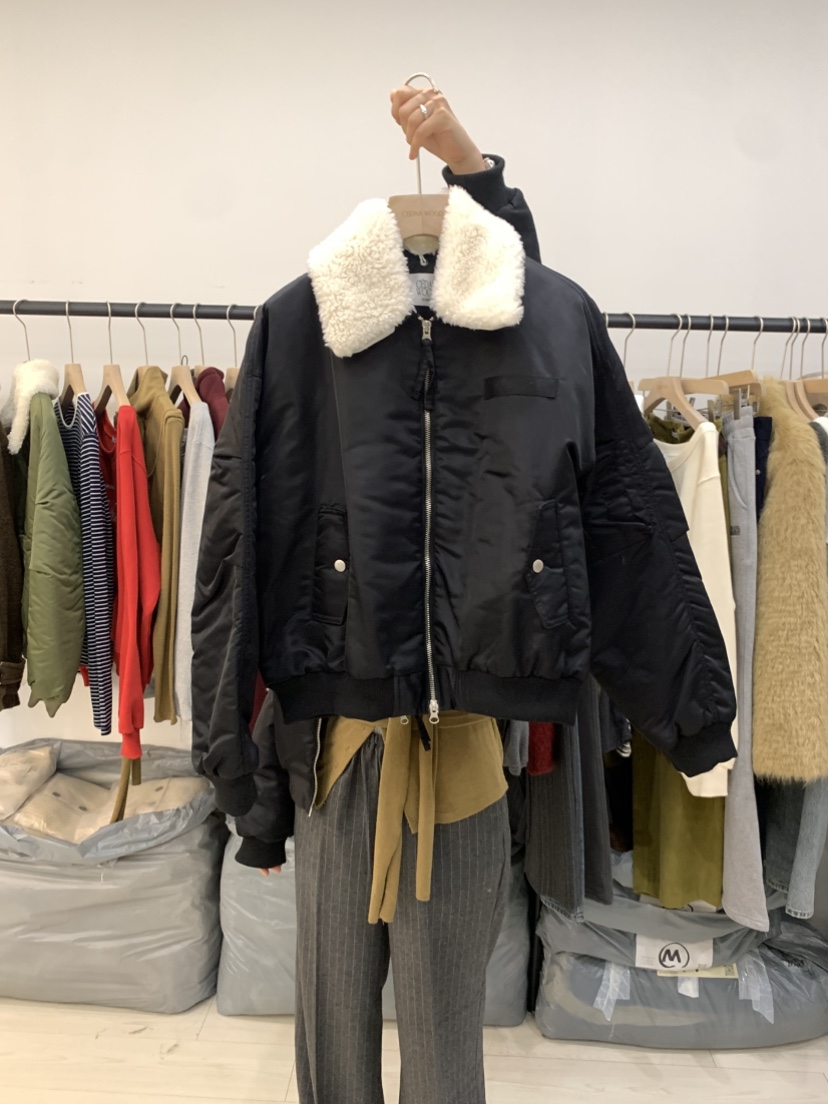 CEDARWOOD東大門㊣實拍女士新款推薦熱賣25秋冬人氣短款棉服CEDAR WOOD短款棉服圖色2