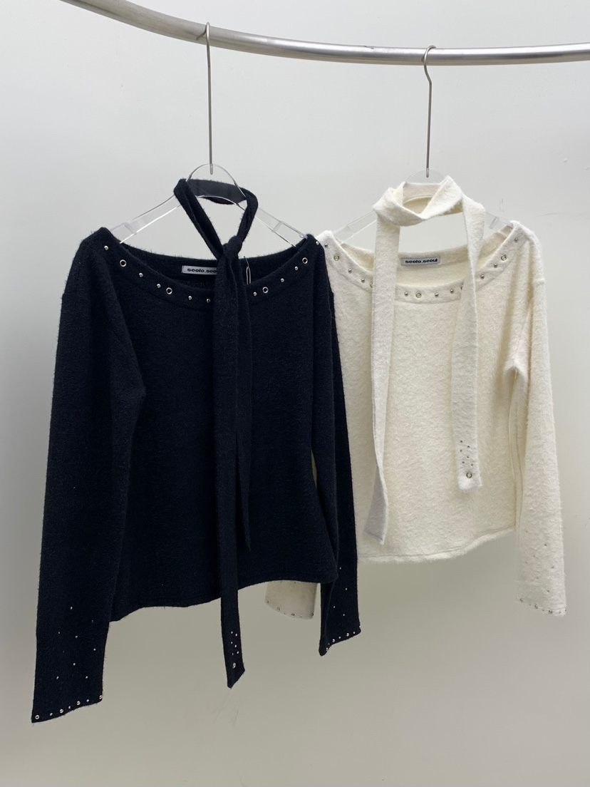 SEOLO韓國直郵㊣女裝新款職業休閑熱賣推薦25秋冬時尚針織衫Seolo seoul針織衫