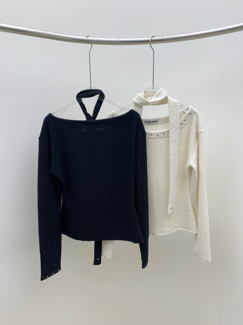 SEOLO韓國直郵㊣女裝新款職業休閑熱賣推薦25秋冬時尚針織衫Seolo seoul針織衫