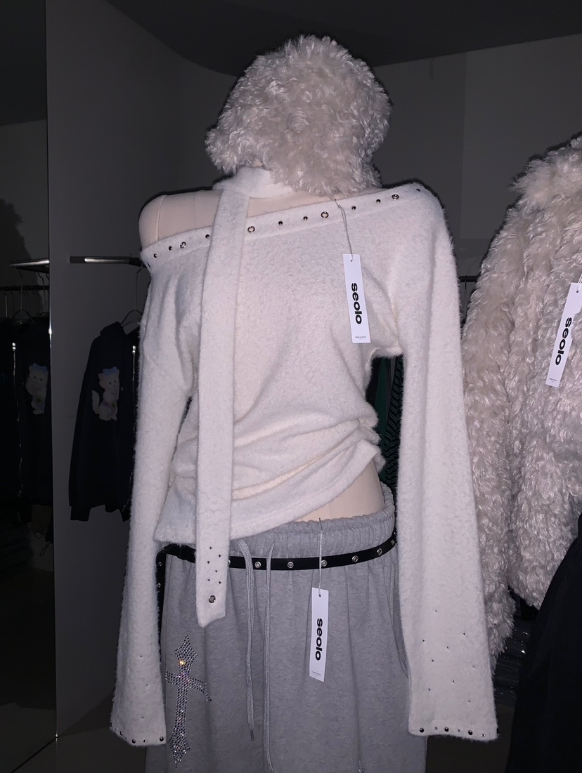 SEOLO韓國直郵㊣女裝新款職業休閑熱賣推薦25秋冬時尚針織衫Seolo seoul針織衫圖色1