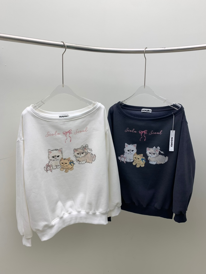 SEOLO韓國代購㊣女士新品時尚推薦25秋冬熱賣人氣職業休閑衛衣Seolo seoul衛衣