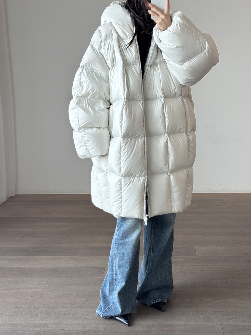 LE-PPL東大門㊣代購女士新品職業熱賣推薦時尚休閑長款羽絨服LE-PPL長款羽絨服