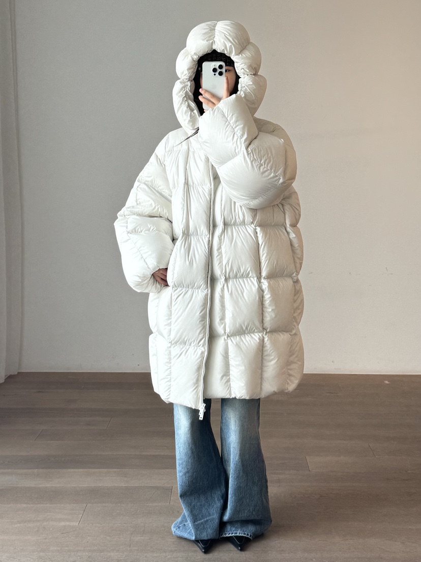 LE-PPL東大門㊣代購女士新品職業熱賣推薦時尚休閑長款羽絨服LE-PPL長款羽絨服圖色1