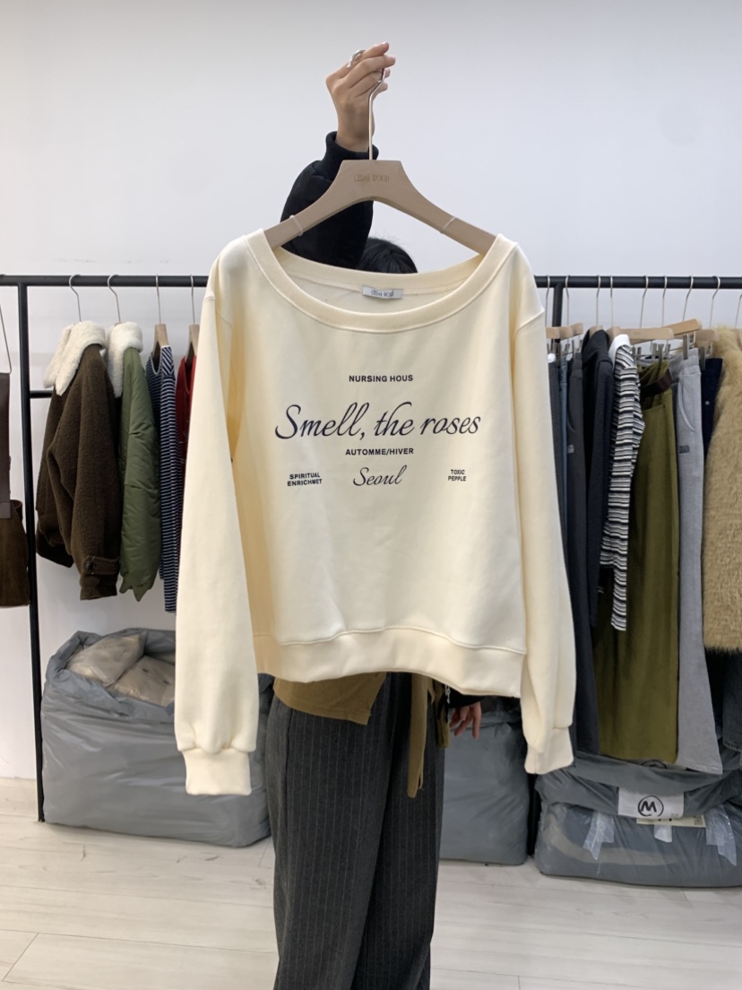 CEDARWOOD東大門㊣直郵女裝新品時尚休閑推薦人氣熱賣職業衛衣CEDAR WOOD衛衣圖色2