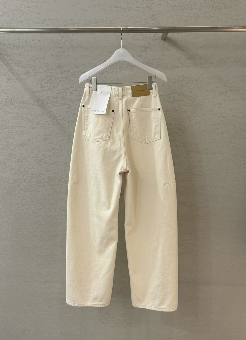 PLAYBUTTON-P韓國直郵㊣女裝新款推薦熱賣25秋冬人氣牛仔褲PLAYBUTTON牛仔褲