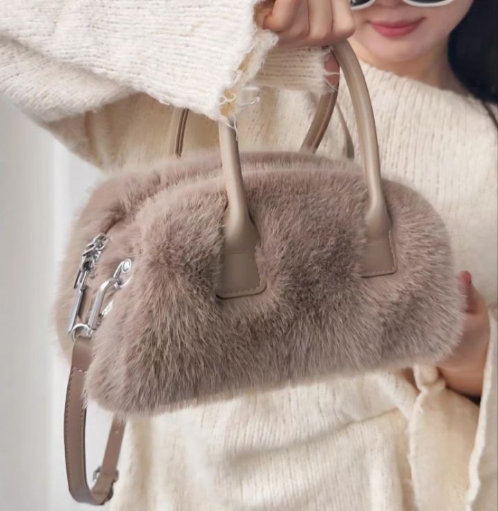 TROUVAILLE韓國直郵㊣女裝新款人氣職業休閑25秋冬單肩斜跨包TROUVAILLE單肩/斜跨包