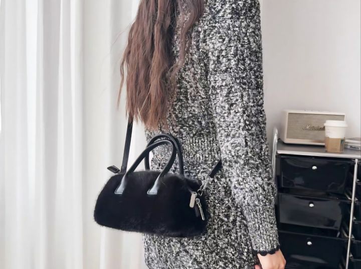 TROUVAILLE韓國直郵㊣女裝新款人氣職業休閑25秋冬單肩斜跨包TROUVAILLE單肩/斜跨包