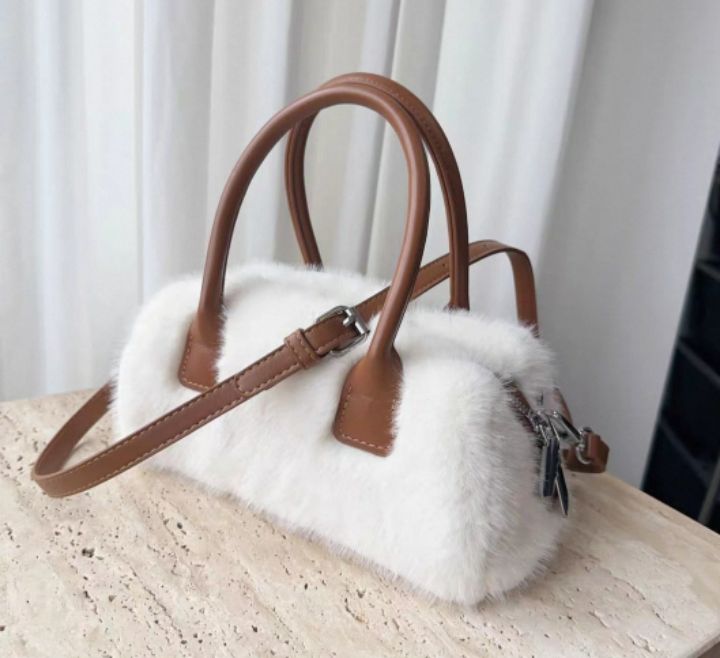 TROUVAILLE韓國直郵㊣女裝新款人氣職業休閑25秋冬單肩斜跨包TROUVAILLE單肩/斜跨包