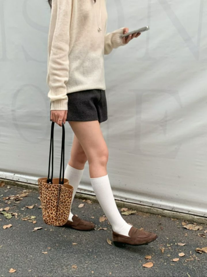 TROUVAILLE東大門㊣代購女士新款職業25秋冬單肩斜跨包麂皮TROUVAILLE單肩/斜跨包