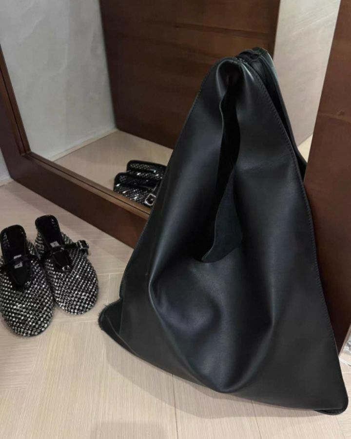 TROUVAILLE韓國直郵㊣女裝新款時尚職業熱賣手拿包腋下包牛皮TROUVAILLE手拿包/腋下包圖色1