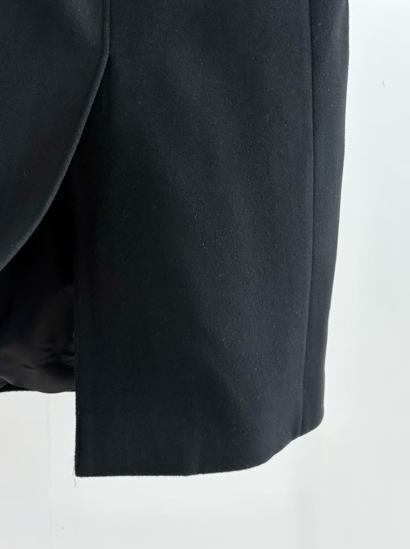 BINUS韓國代購㊣女士新款人氣熱賣25秋冬職業中長款大衣羊毛BINUS中長款大衣