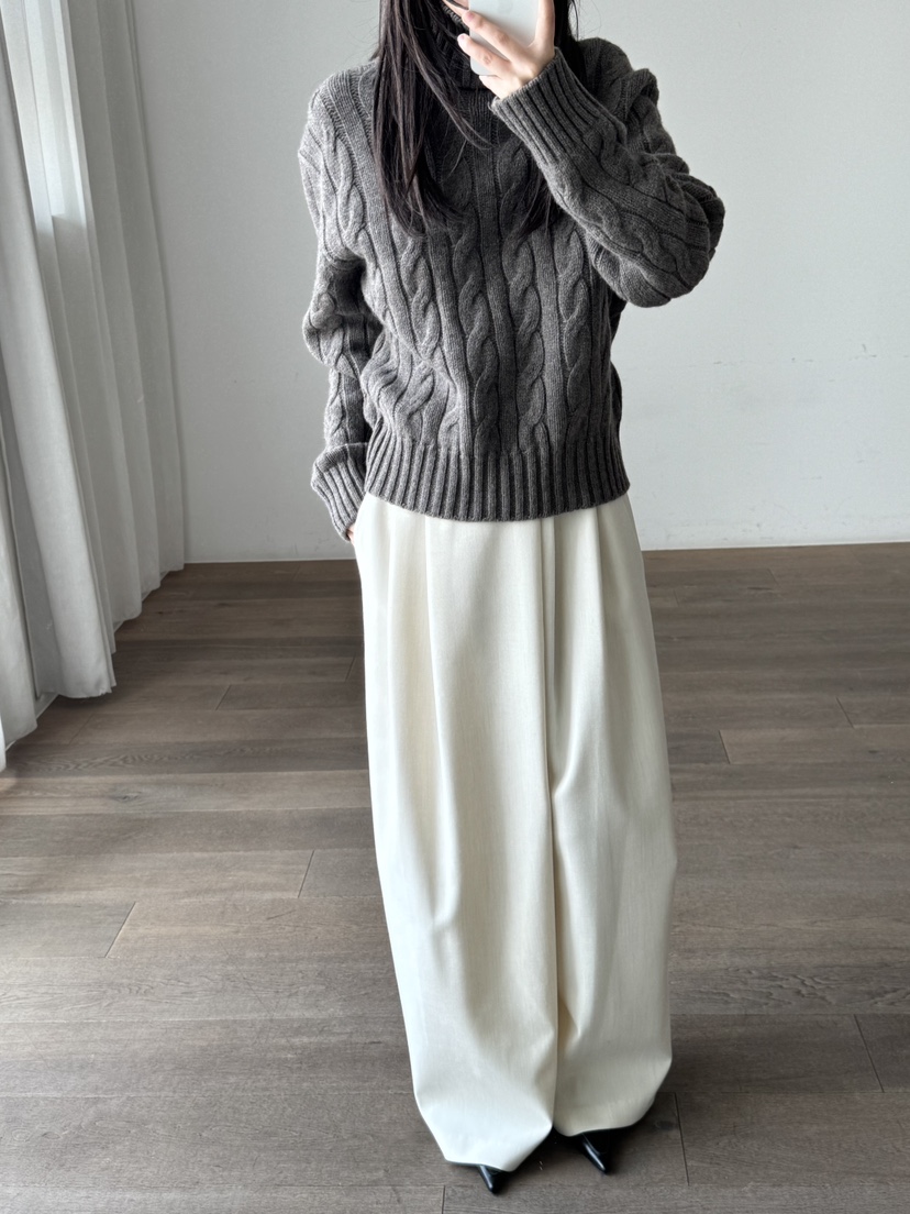 LE-PPL韓國直郵㊣女裝新款時尚職業熱賣人氣休閑推薦休閑褲LE-PPL休閑褲