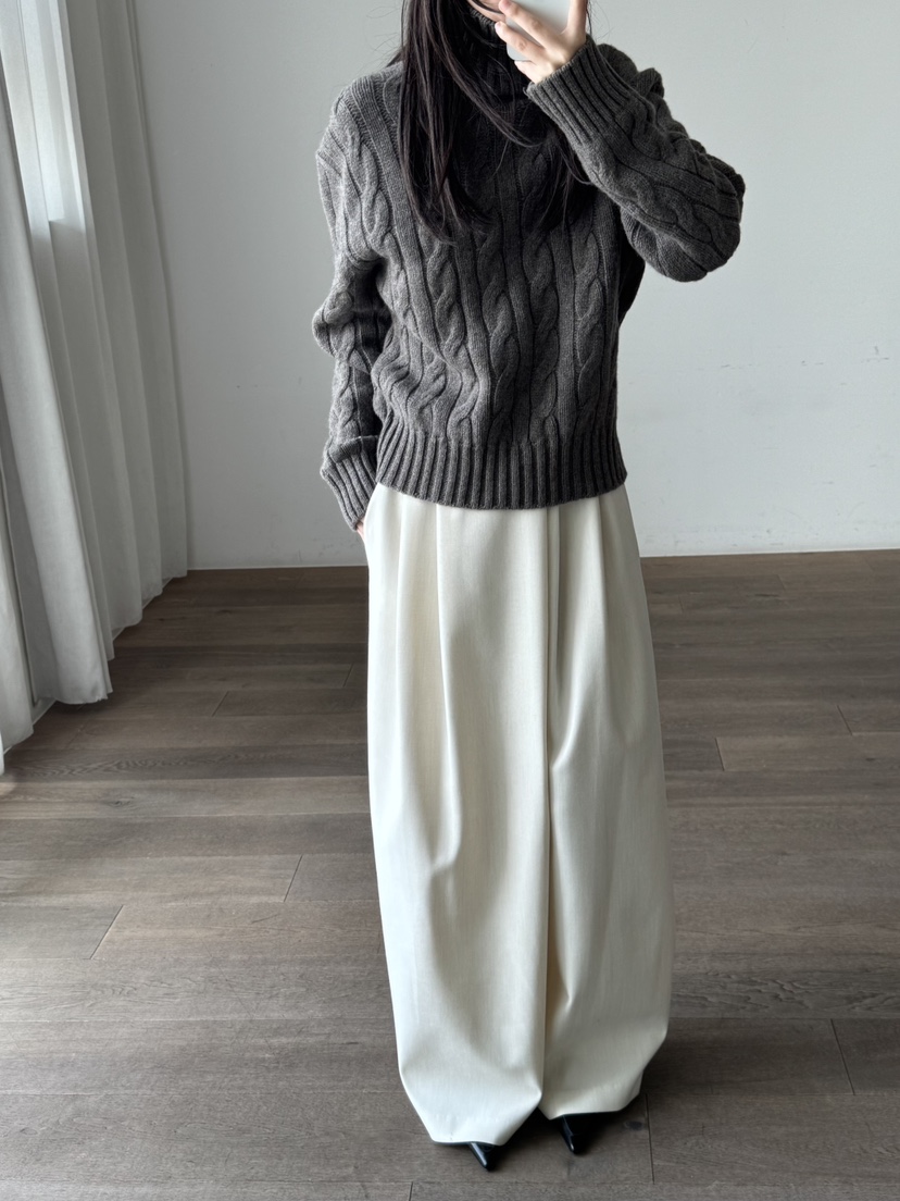 LE-PPL韓國直郵㊣女裝新款時尚職業熱賣人氣休閑推薦休閑褲LE-PPL休閑褲