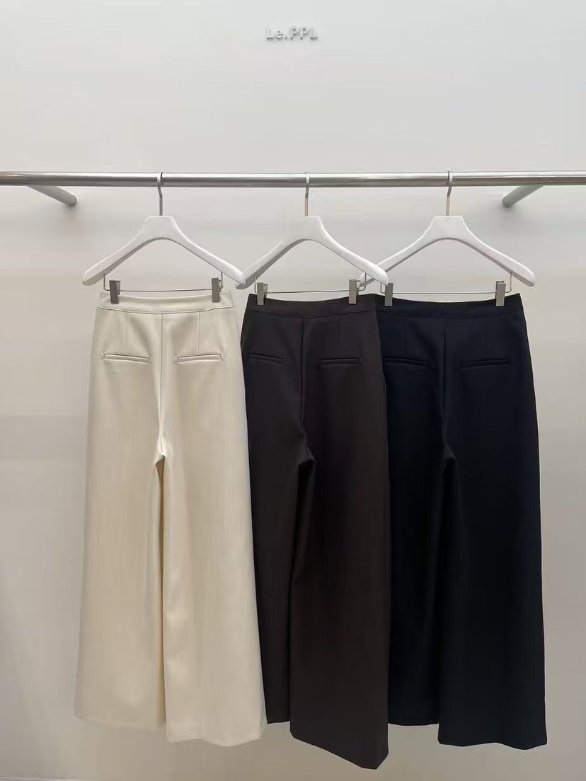 LE-PPL韓國直郵㊣女裝新款時尚職業熱賣人氣休閑推薦休閑褲LE-PPL休閑褲