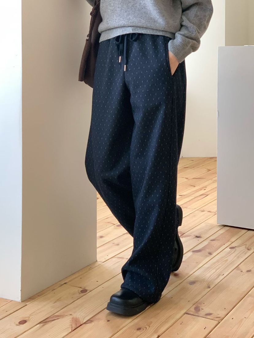 BINUS東大門㊣代購女裝新款25秋冬推薦熱賣職業人氣休閑褲加絨BINUS休閑褲