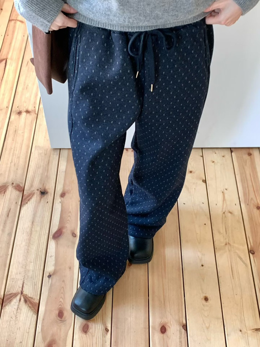 BINUS東大門㊣代購女裝新款25秋冬推薦熱賣職業人氣休閑褲加絨BINUS休閑褲