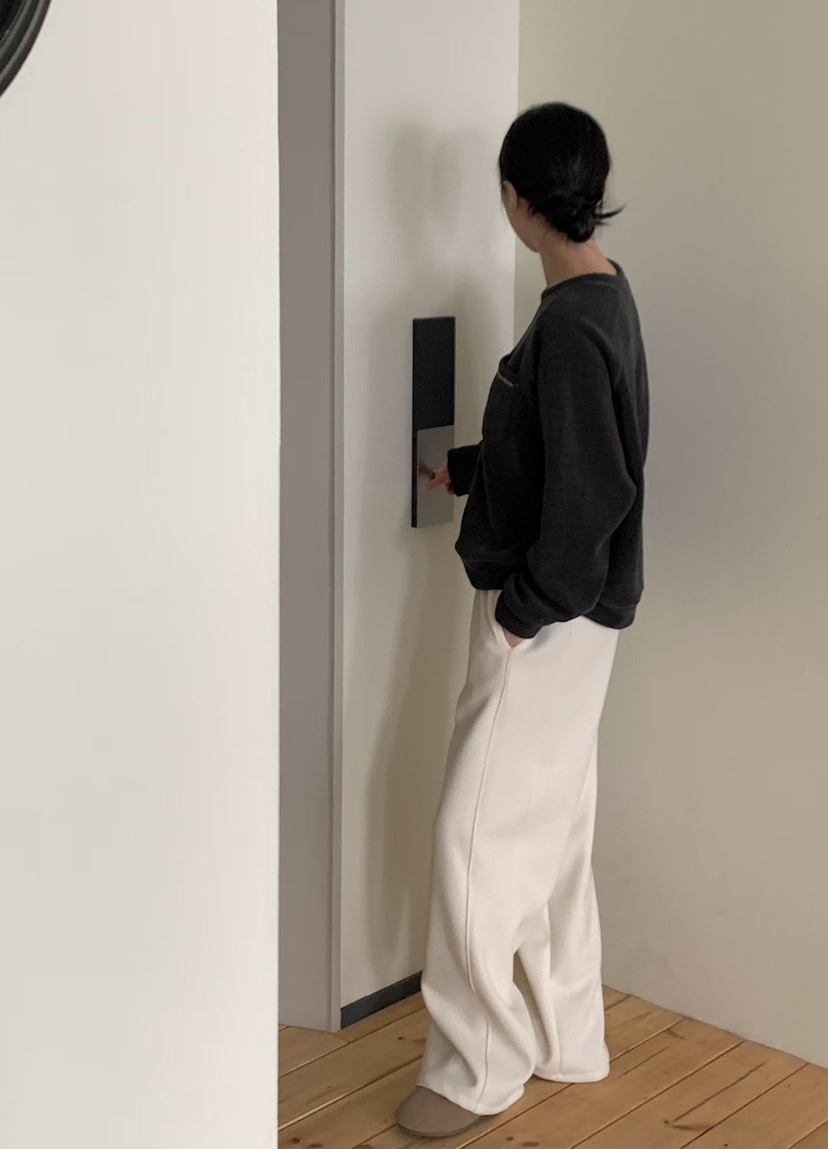 BINUS東大門㊣代購女裝新款25秋冬推薦熱賣職業人氣休閑褲加絨BINUS休閑褲