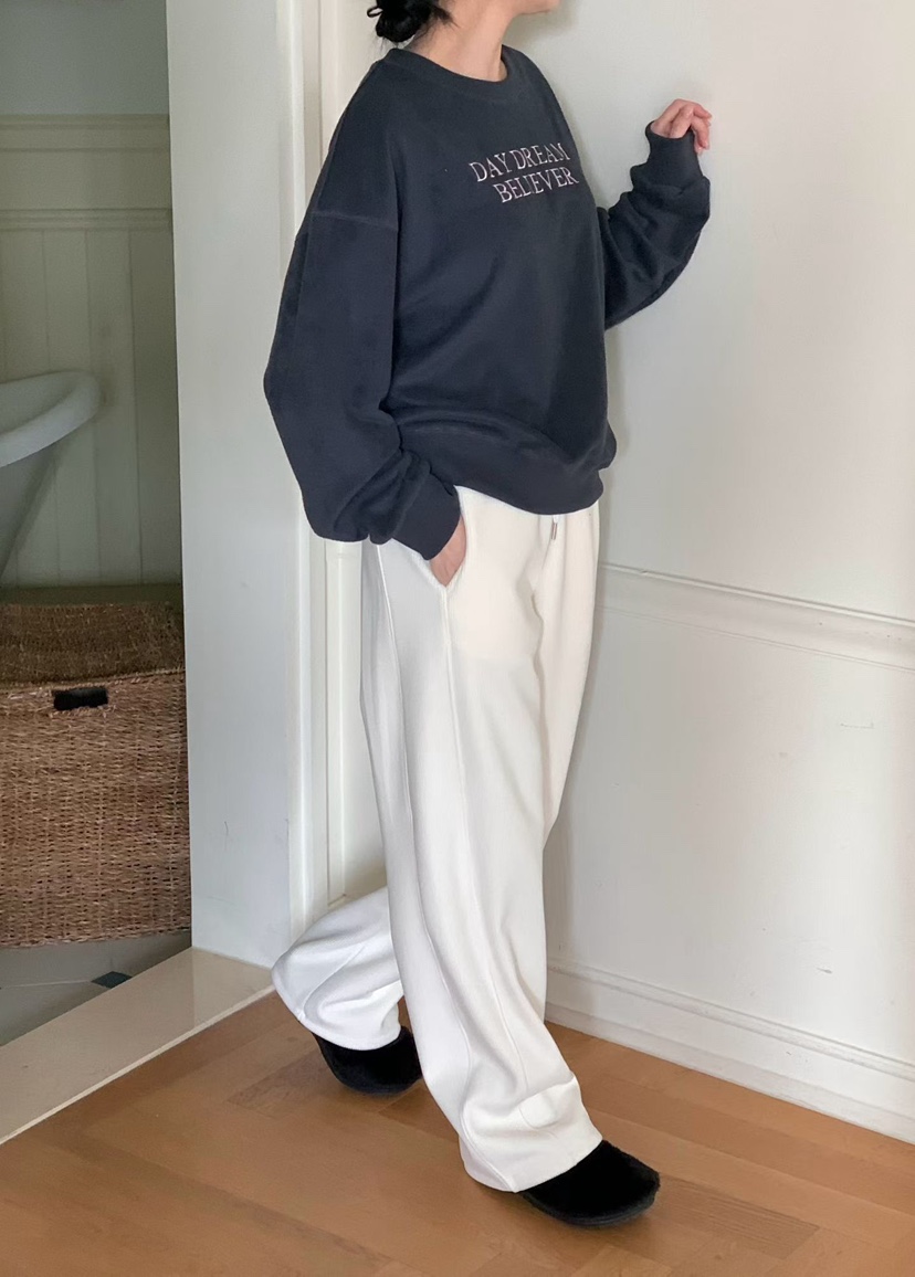 BINUS東大門㊣代購女裝新款25秋冬推薦熱賣職業人氣休閑褲加絨BINUS休閑褲