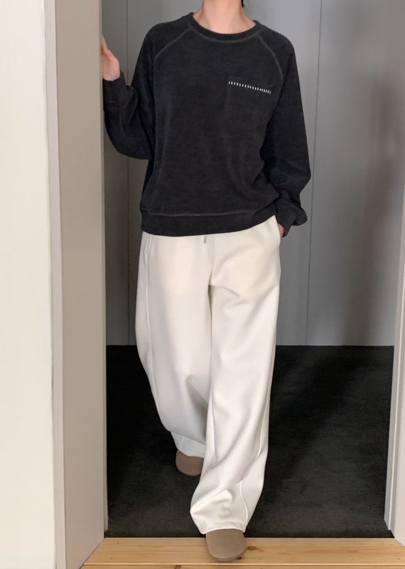 BINUS東大門㊣直郵女士新品時尚休閑25秋冬推薦人氣職業衛衣BINUS衛衣