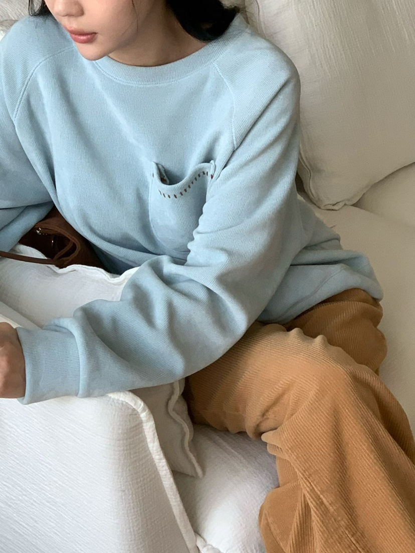 BINUS東大門㊣直郵女士新品時尚休閑25秋冬推薦人氣職業衛衣BINUS衛衣