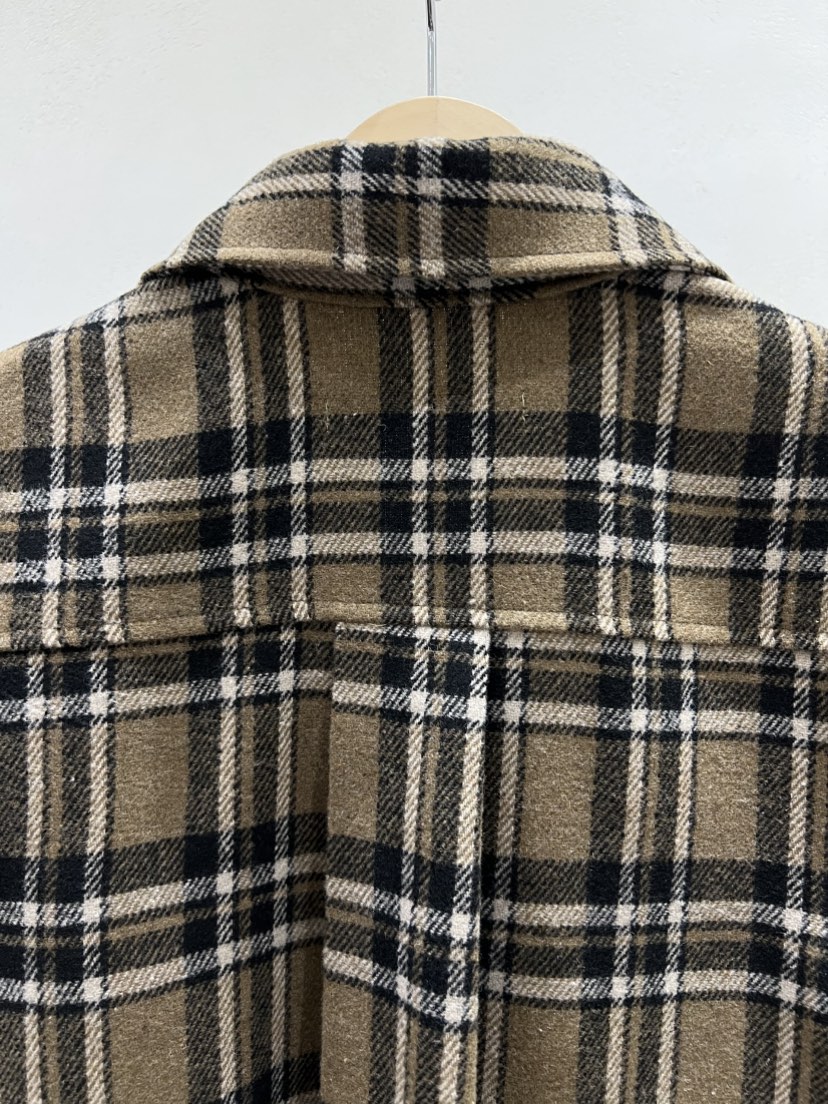 SHIRRING韓國代購㊣女士新品時尚人氣25秋冬襯衫蕾絲衫口袋SHIRRING襯衫/蕾絲衫