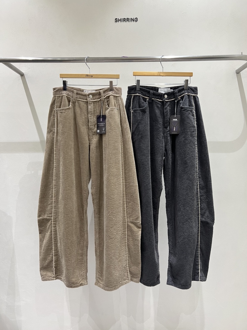 SHIRRING東大門㊣直郵女裝新品推薦時尚休閑25秋冬人氣休閑褲SHIRRING休閑褲