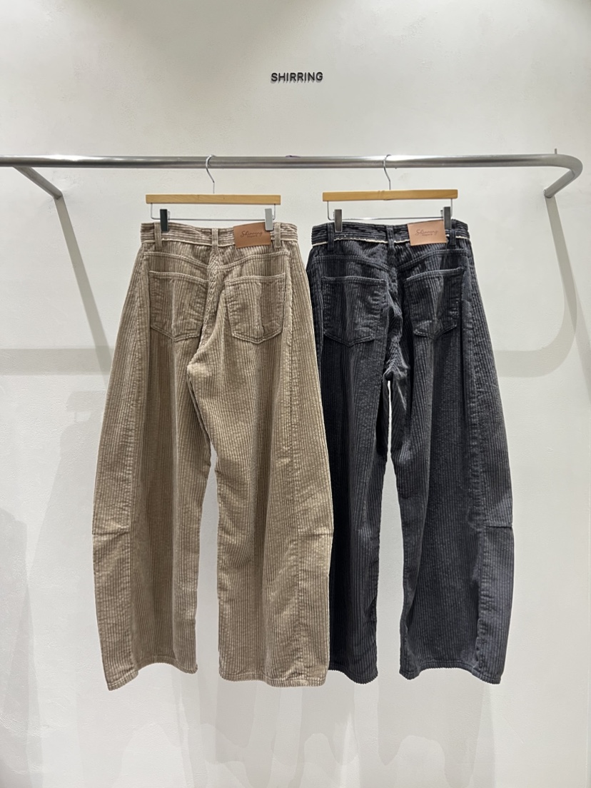 SHIRRING東大門㊣直郵女裝新品推薦時尚休閑25秋冬人氣休閑褲SHIRRING休閑褲