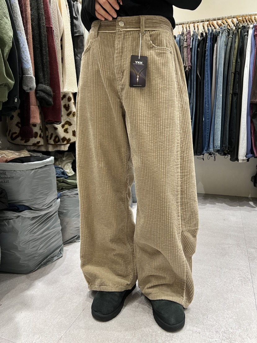 SHIRRING東大門㊣直郵女裝新品推薦時尚休閑25秋冬人氣休閑褲SHIRRING休閑褲