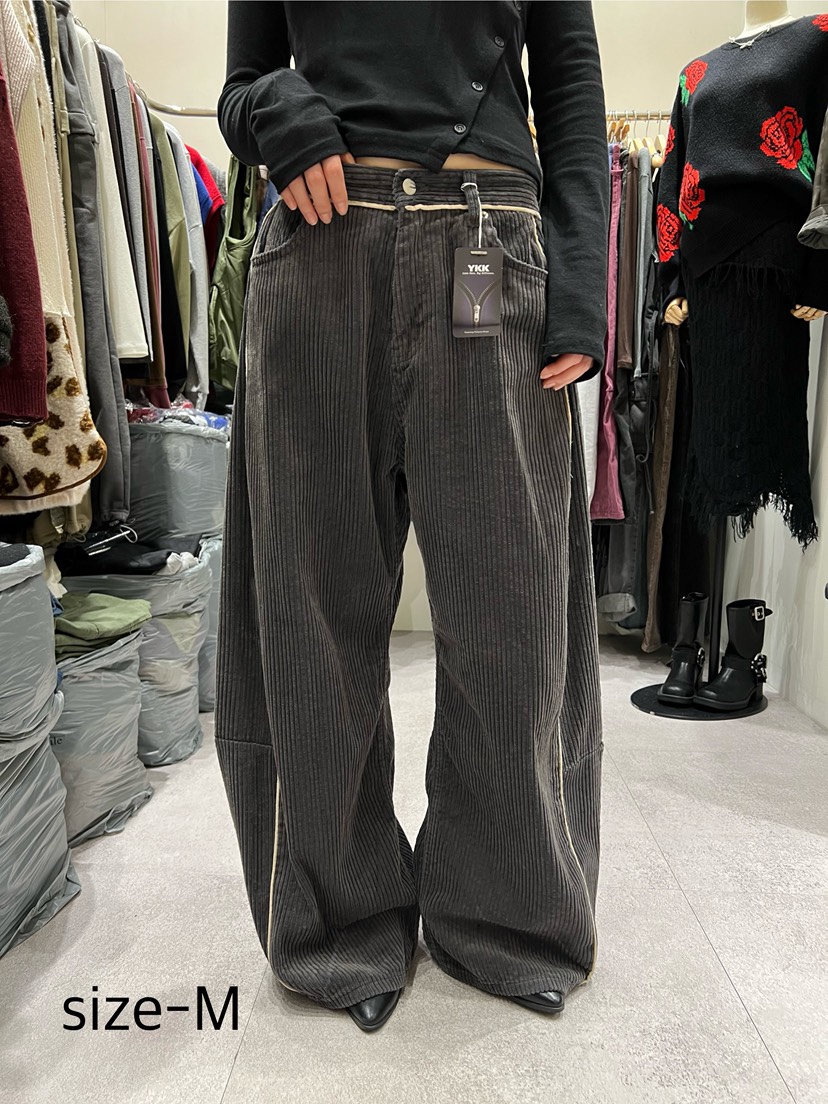 SHIRRING東大門㊣直郵女裝新品推薦時尚休閑25秋冬人氣休閑褲SHIRRING休閑褲