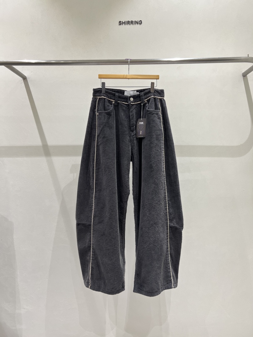 SHIRRING東大門㊣直郵女裝新品推薦時尚休閑25秋冬人氣休閑褲SHIRRING休閑褲圖色1