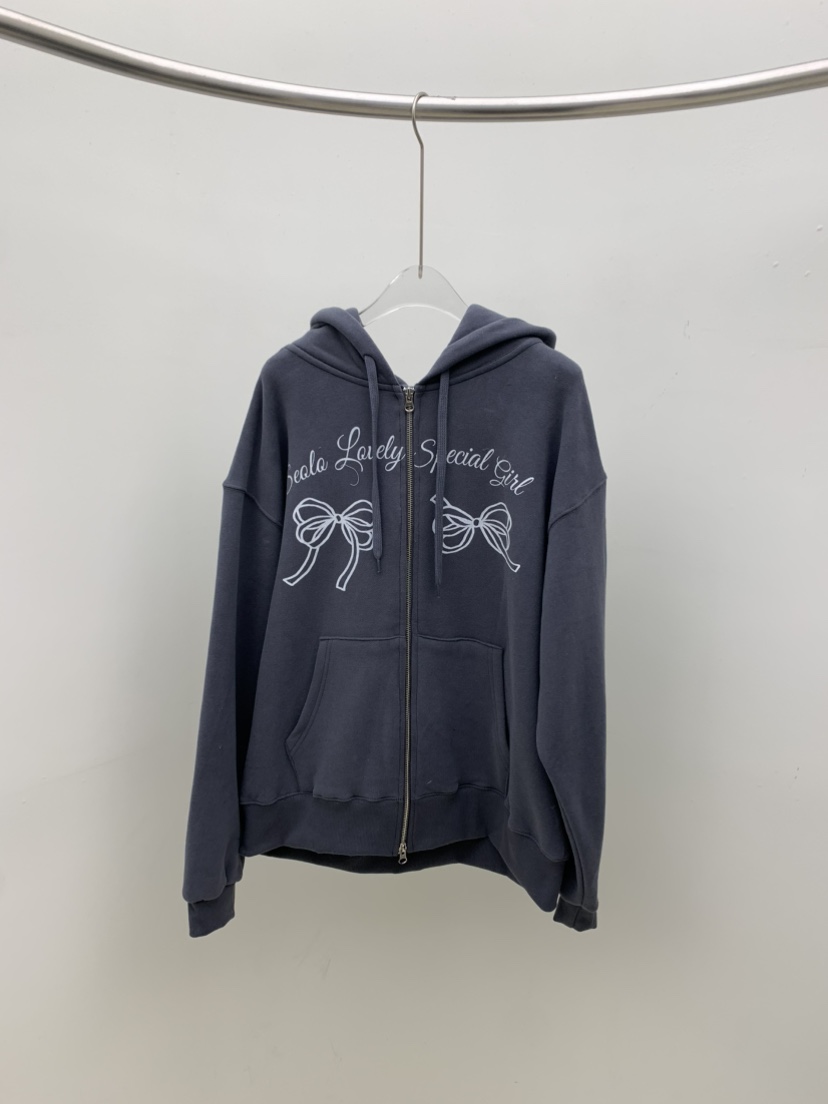 SEOLO韓國代購㊣女士新品推薦職業休閑25秋冬衛衣連帽衫拉鏈Seolo seoul衛衣