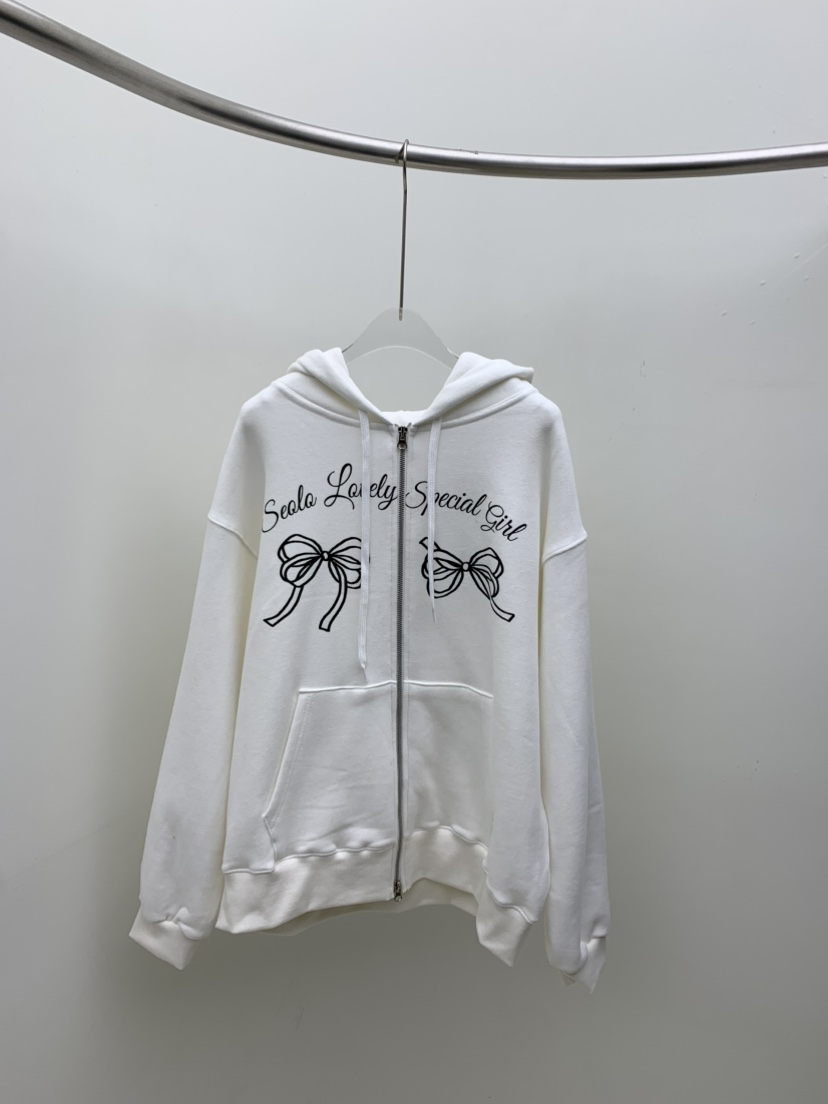 SEOLO韓國代購㊣女士新品推薦職業休閑25秋冬衛衣連帽衫拉鏈Seolo seoul衛衣