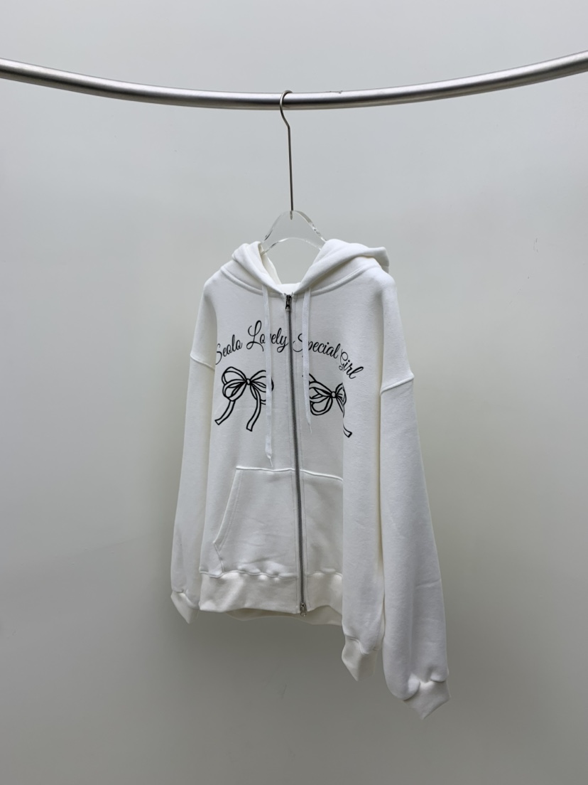SEOLO韓國代購㊣女士新品推薦職業休閑25秋冬衛衣連帽衫拉鏈Seolo seoul衛衣圖色2