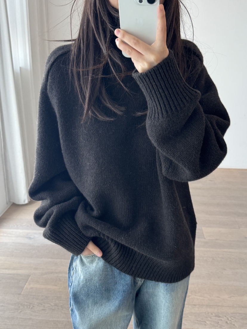 LE-PPL韓國代購㊣女裝新品推薦休閑人氣時尚25秋冬針織衫羊毛LE-PPL針織衫