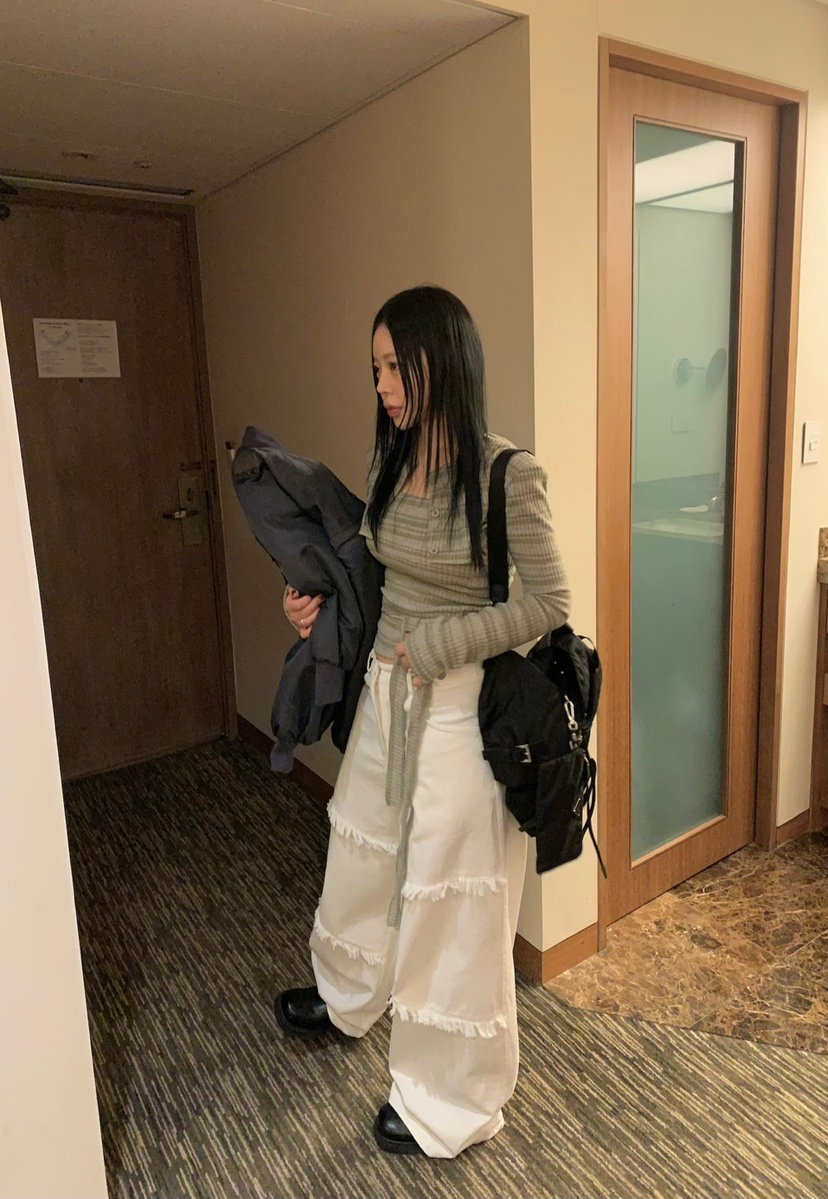 SEOLO韓國直郵㊣女士新品熱賣推薦職業休閑人氣時尚25秋冬休閑褲Seolo seoul休閑褲