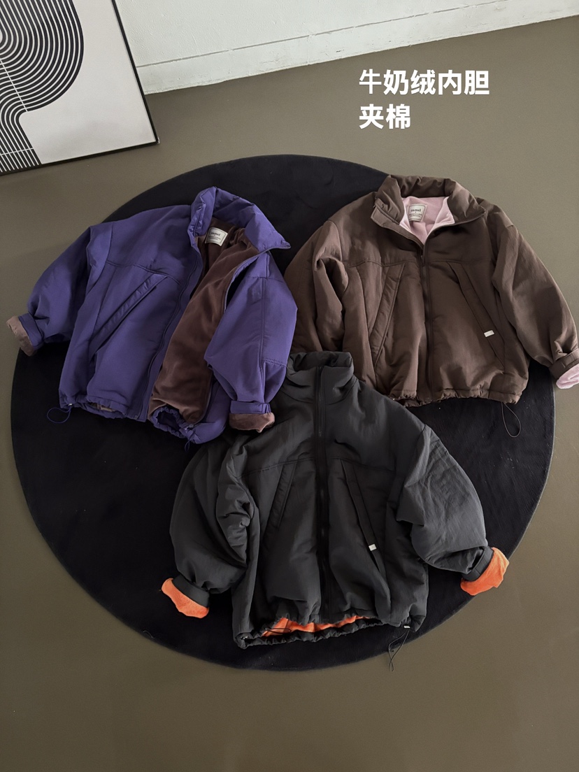 CAMEL-P韓國代購㊣女士新款時尚短款棉服填充Came_l 家短款棉服