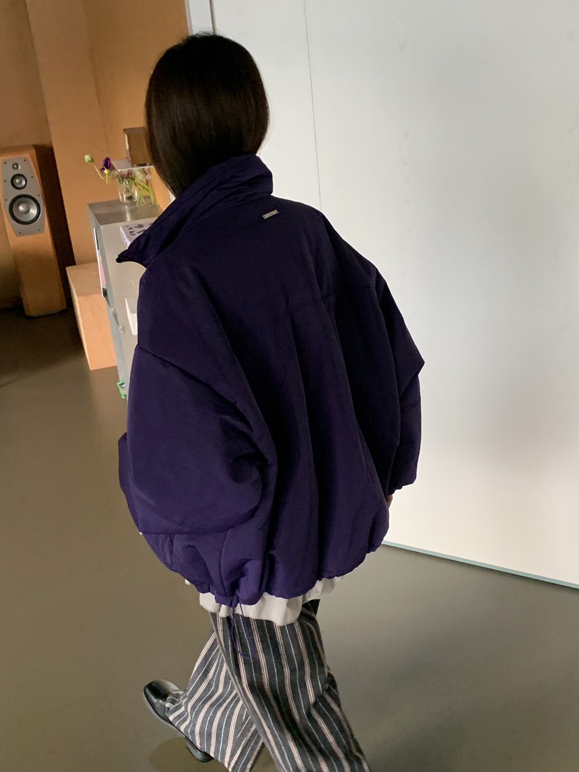 CAMEL-P韓國代購㊣女士新款時尚短款棉服填充Came_l 家短款棉服