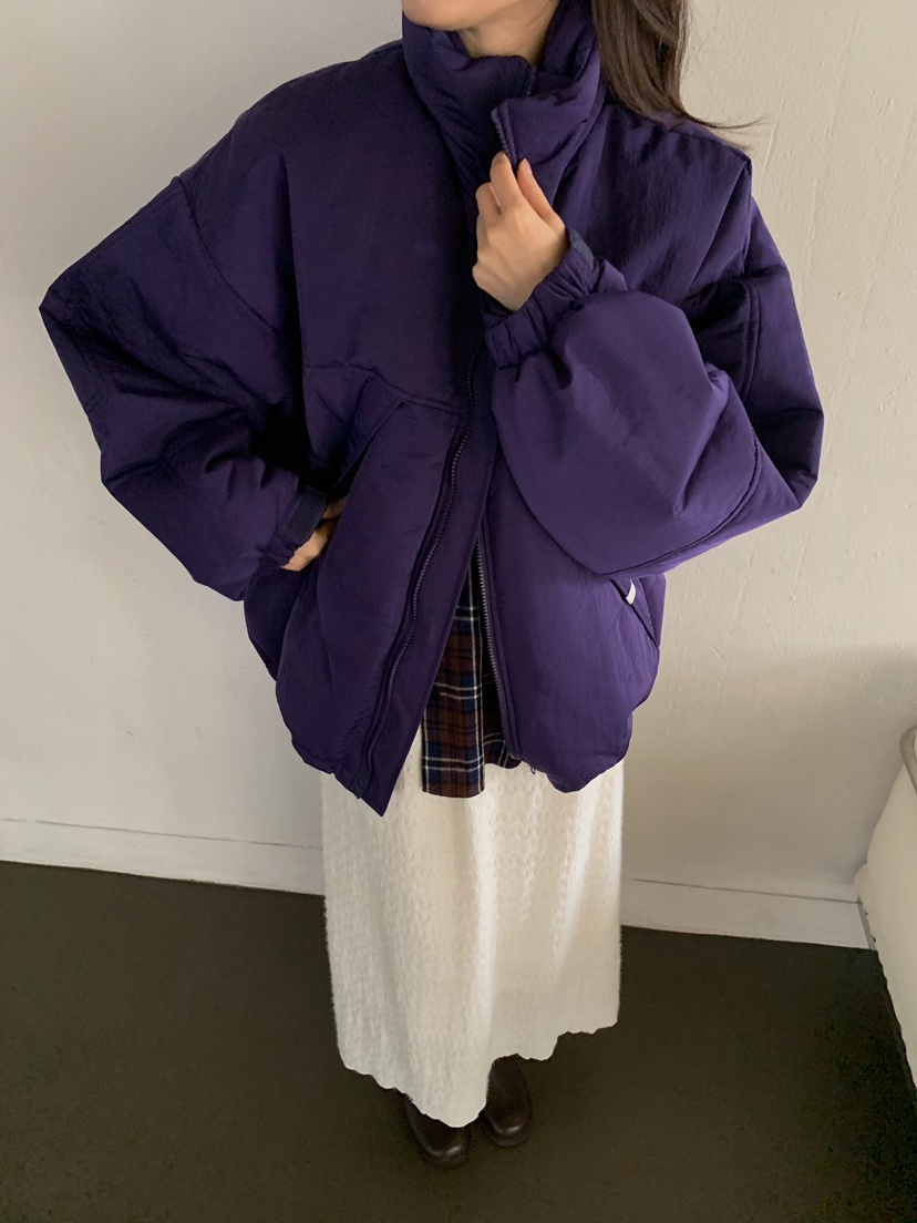 CAMEL-P韓國代購㊣女士新款時尚短款棉服填充Came_l 家短款棉服