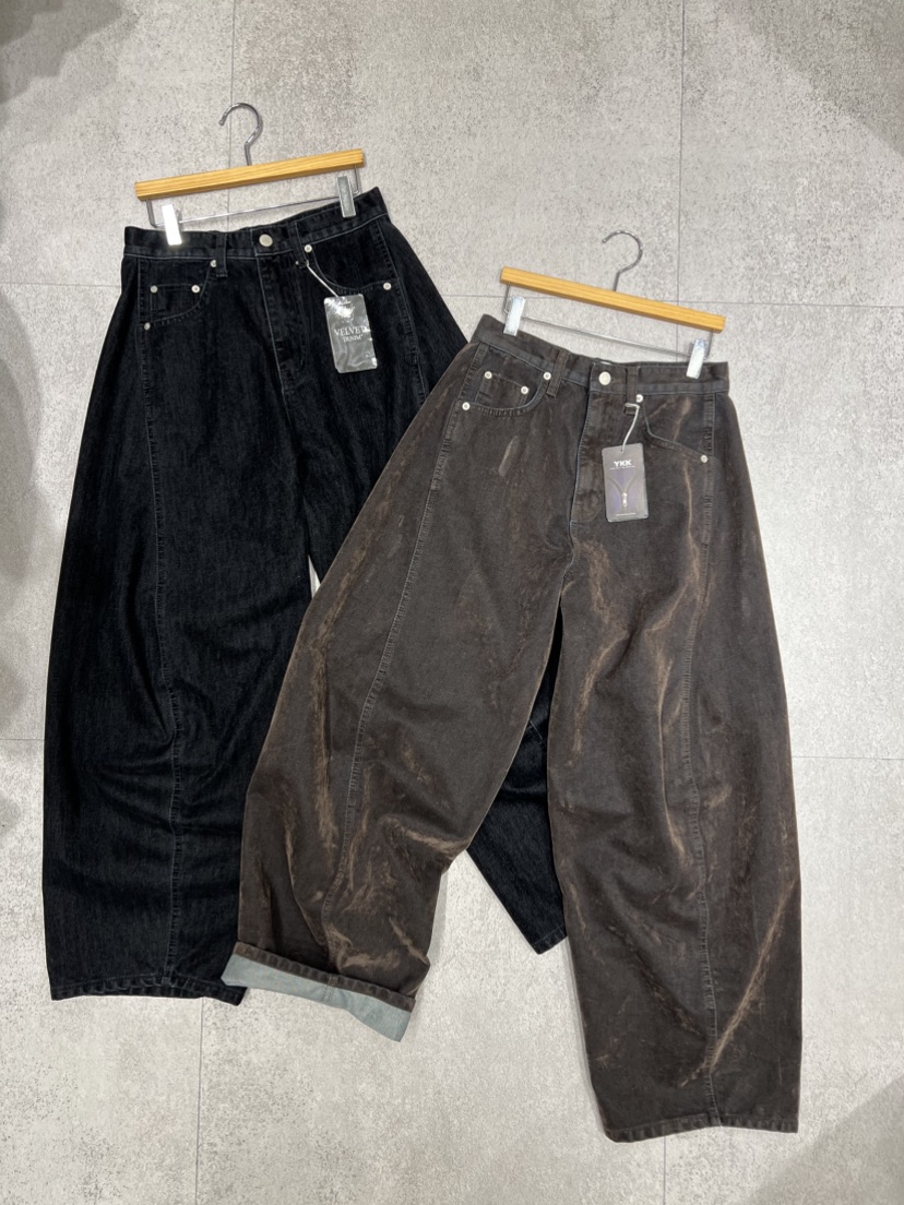 SHIRRING東大門㊣代購女士新品時尚人氣25秋冬休閑褲天鵝絨SHIRRING休閑褲