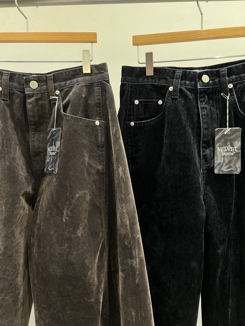 SHIRRING東大門㊣代購女士新品時尚人氣25秋冬休閑褲天鵝絨SHIRRING休閑褲