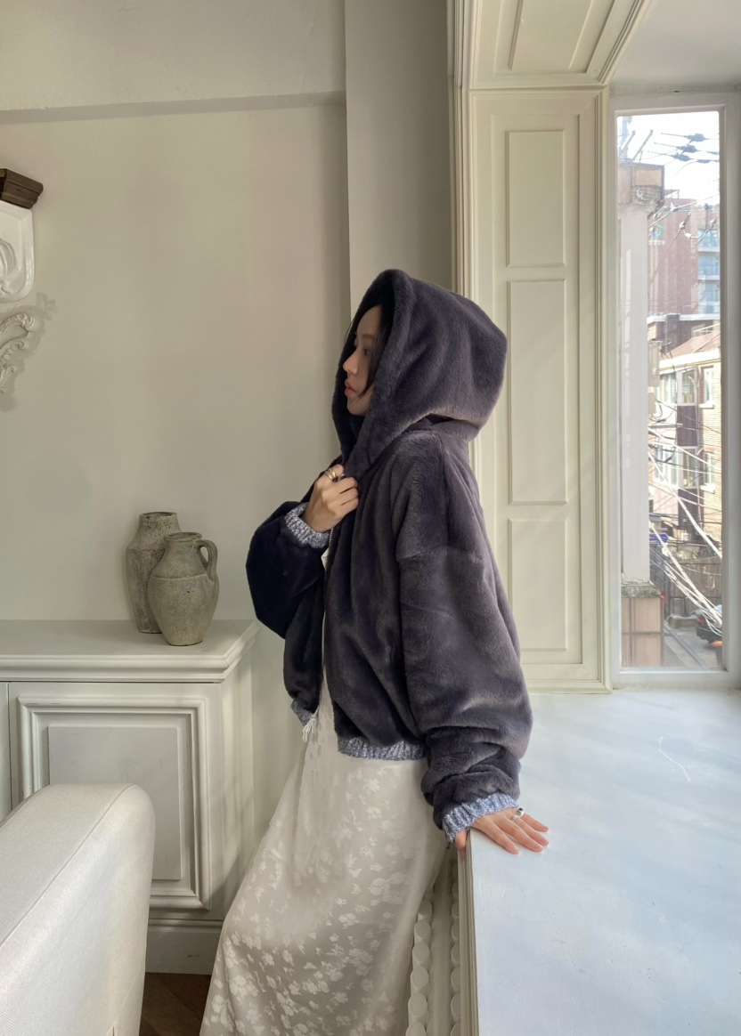 OUPPT東大門㊣實拍女士新品25秋冬休閑職業熱賣推薦夾克雙面OUPPT夾克